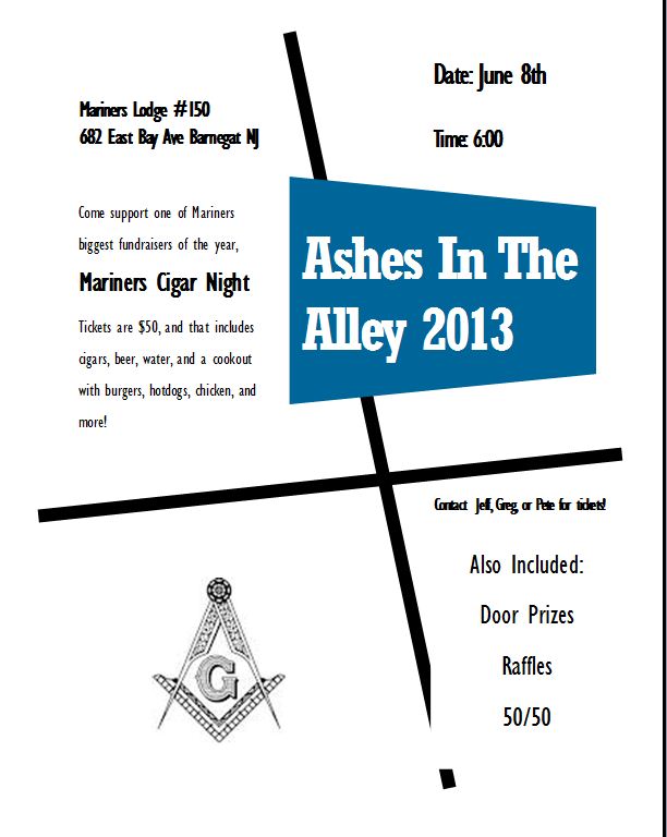 Ashes In The Alley 2013